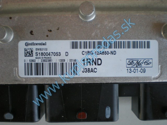 Riadiaca jednotka motora Ford Fiesta 1.2 Benzin 